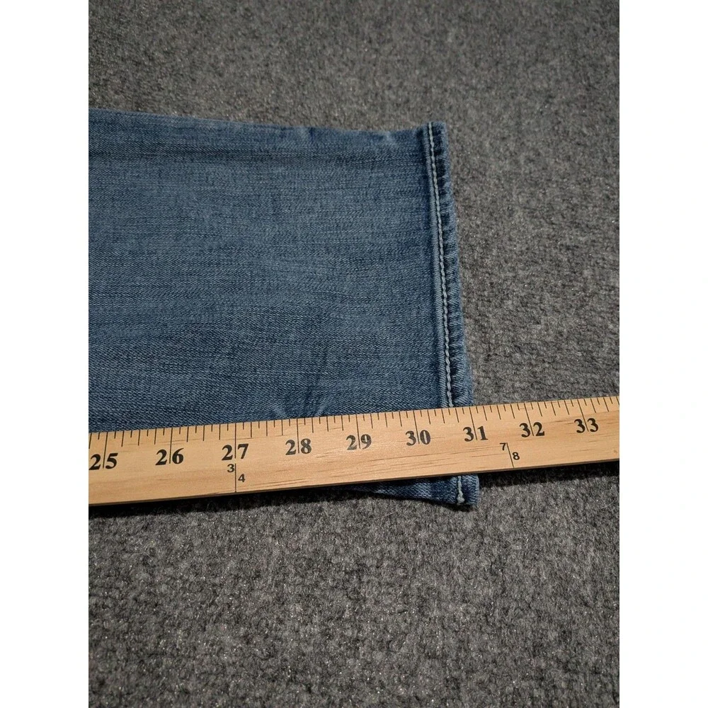 BKE Jake Jeans Mens 33x32 (33x31) Straight Denim Blue
